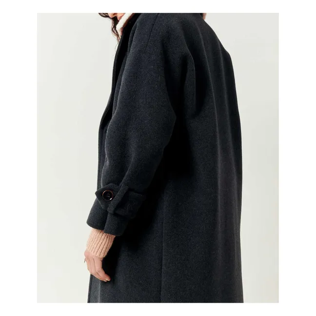 Manteau Mia Laine | Carbone