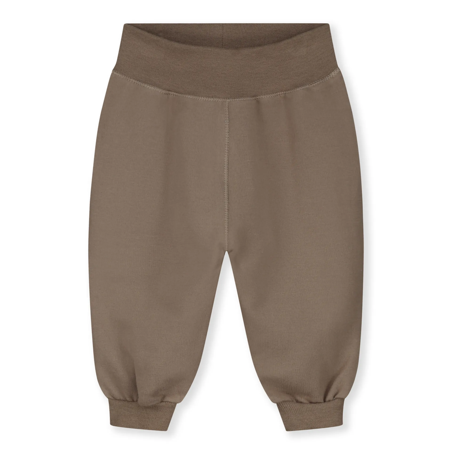 Gray Label Taupe Brown Organic Cotton Ample Joggers