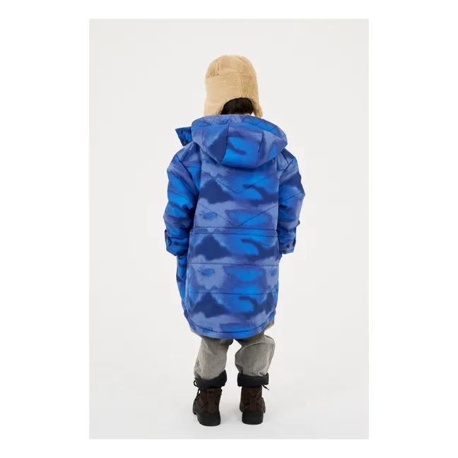 Recycled Puffer Jacket | Blue