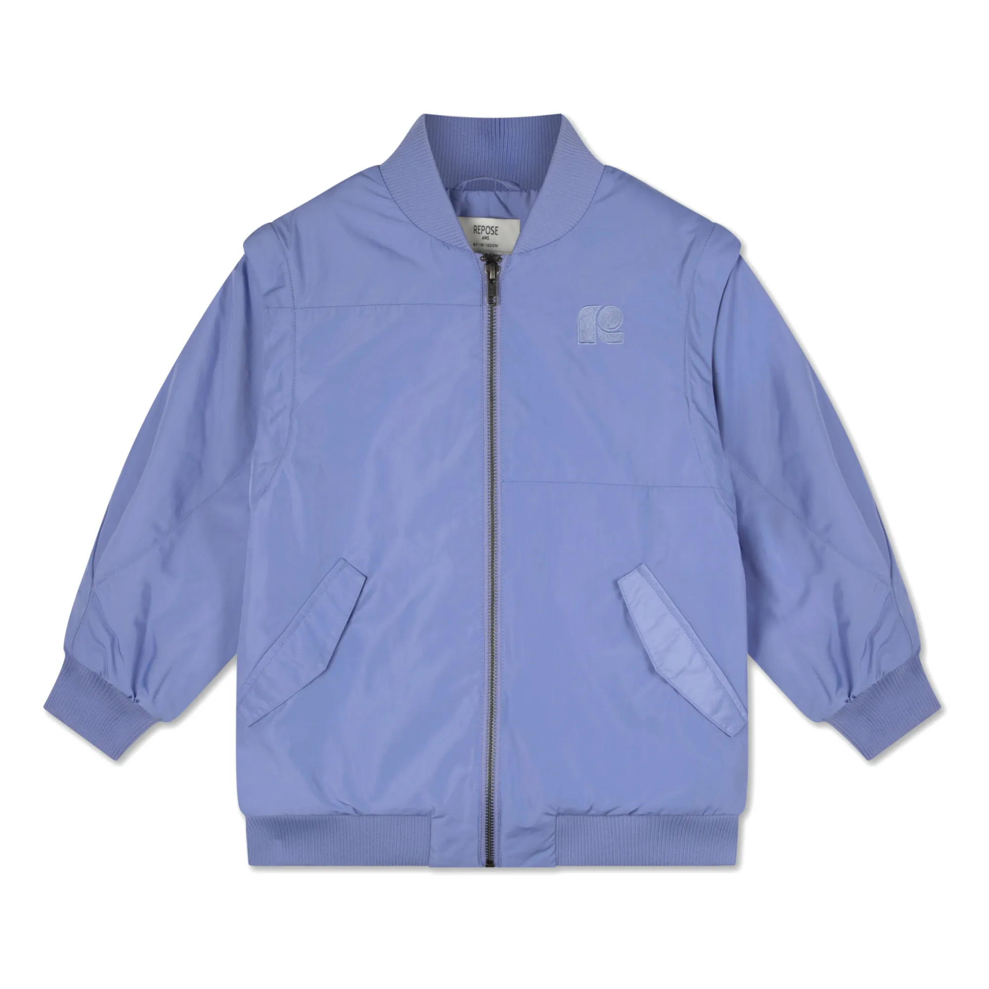Repose Ams Lavender Recycled Bomber Jacket