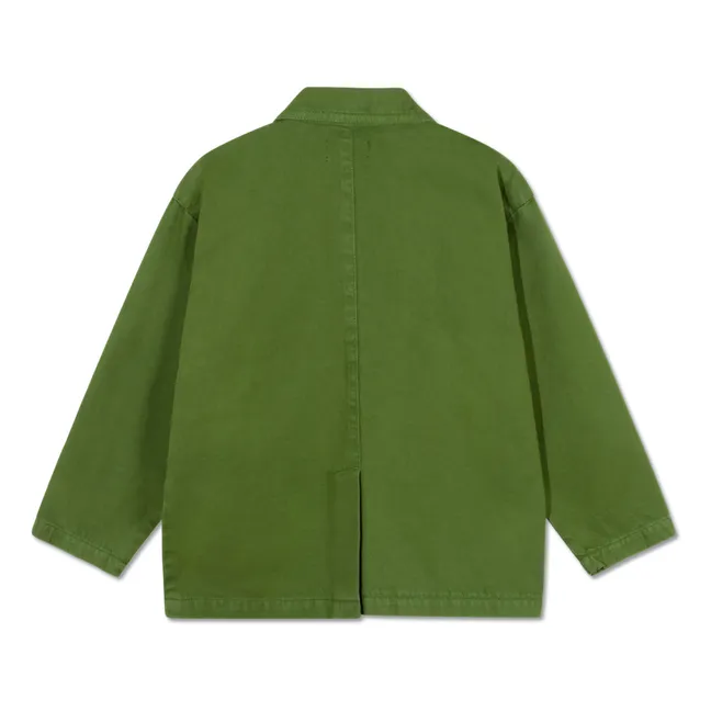 Pocket Jacket Organic Cotton | Forest Green