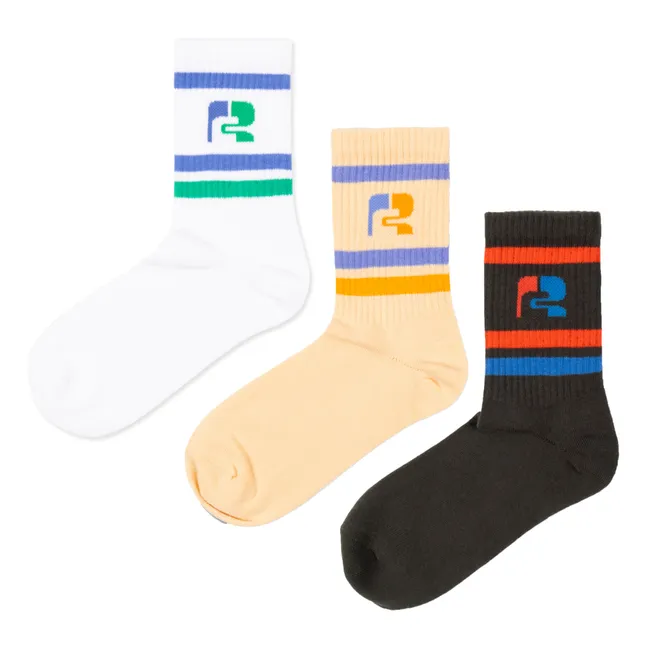 Pack de 3 calcetines deportivos | Negro