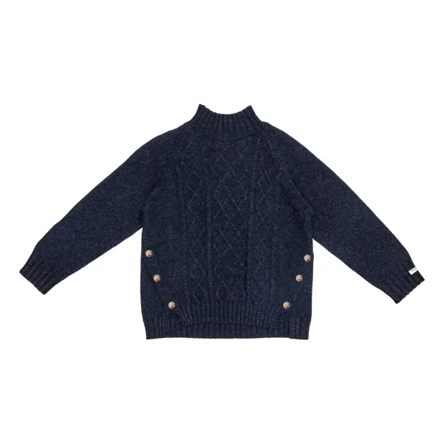 Maglione in lana merino Jos | Blu marino