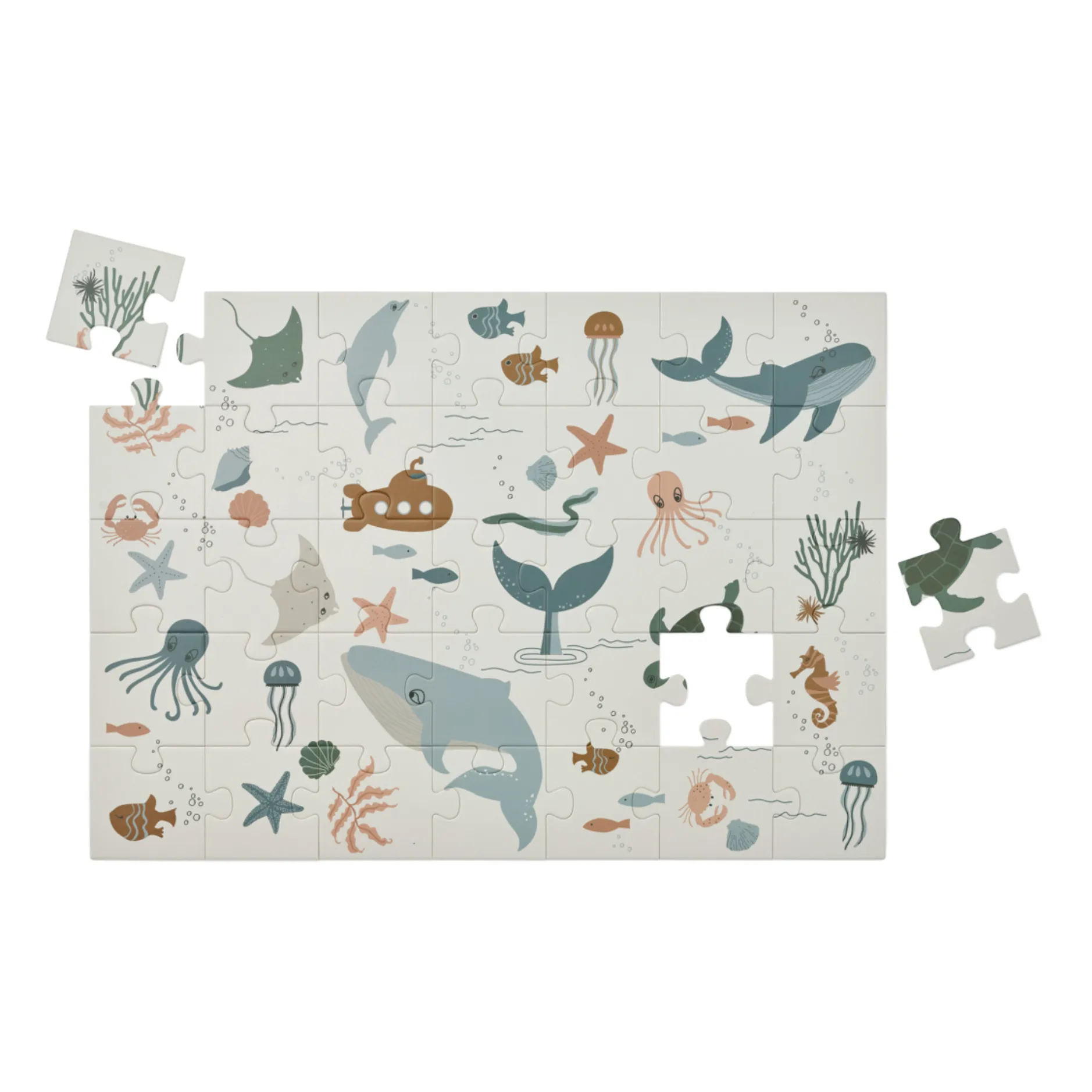 Liewood Sea Creature/Sandy Jimmie Puzzle