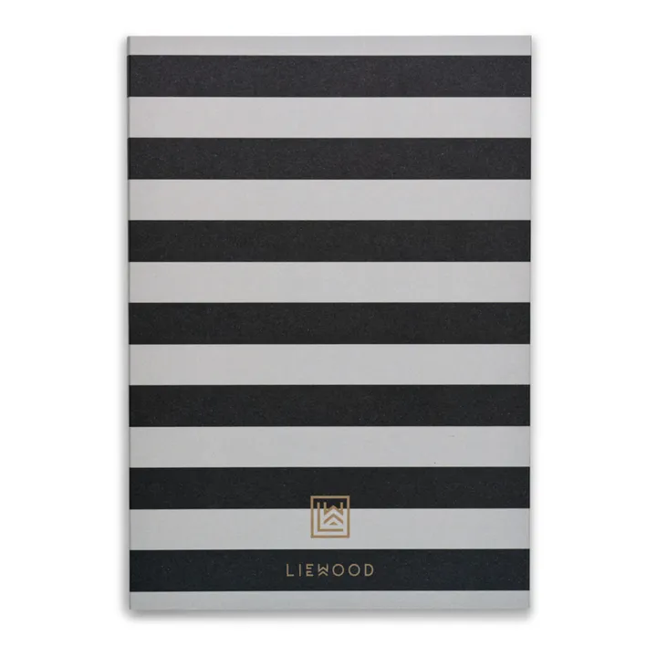 Carnets A5 Sidney - Set de 3 | All together/Stripe mix- Image produit n°1
