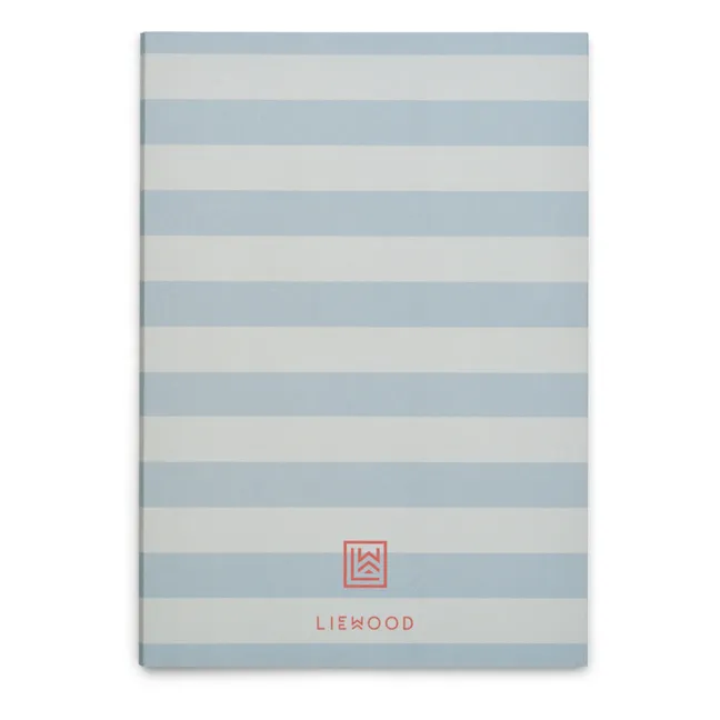 Cuadernos de viaje - Juego de 3 | Sea creature/Stripe mix