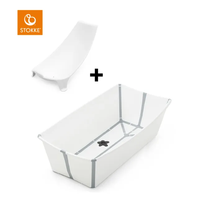 Baignoire Flexi Bath® X-Large et transat de bain | Blanc