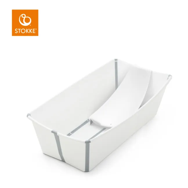 Flexi Bath® X-Large Badewanne und Badewannen-Liegestuhl | Weiß