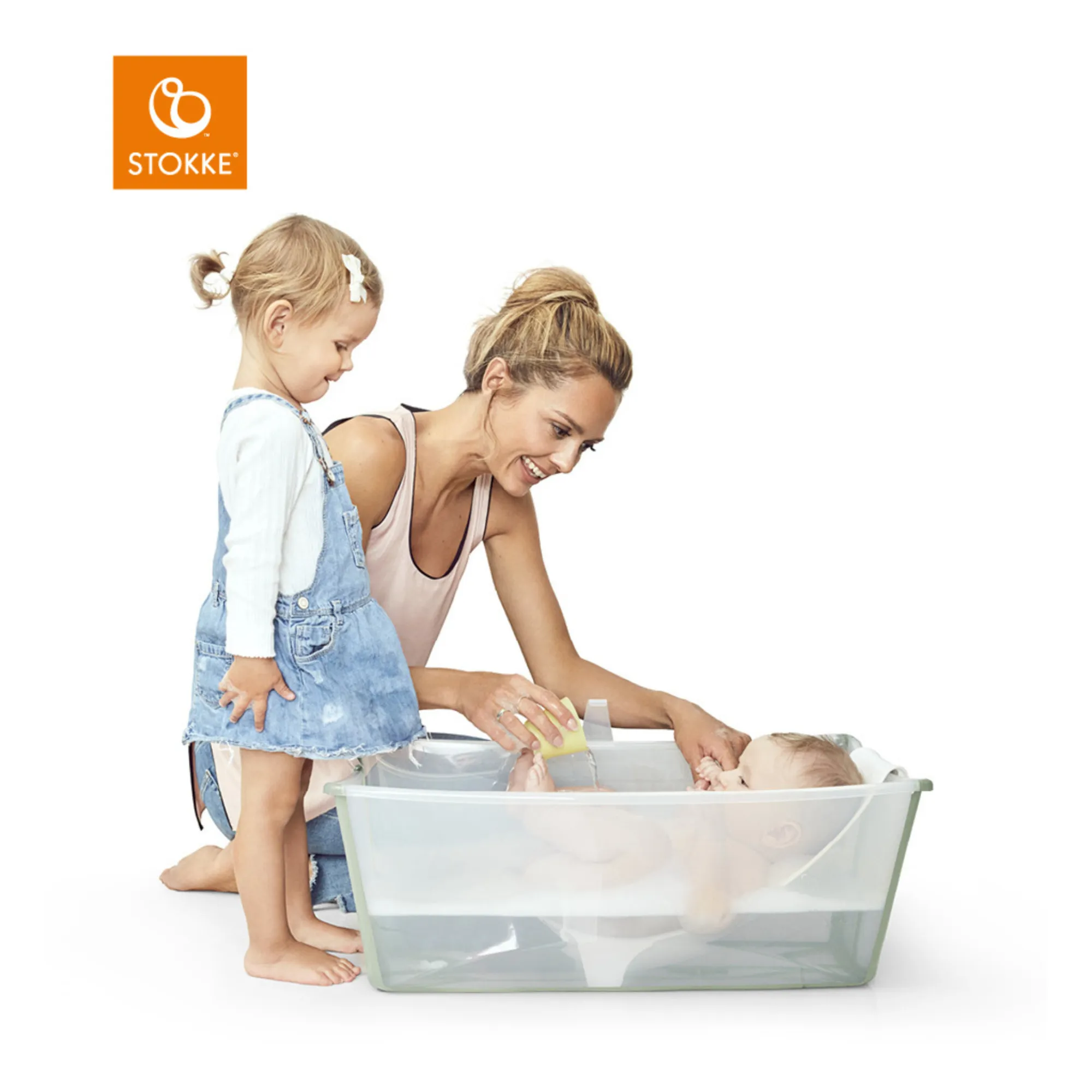 Stokke® - Baignoire Flexi Bath® X-Large et transat de bain (Stokke®) - Image 1