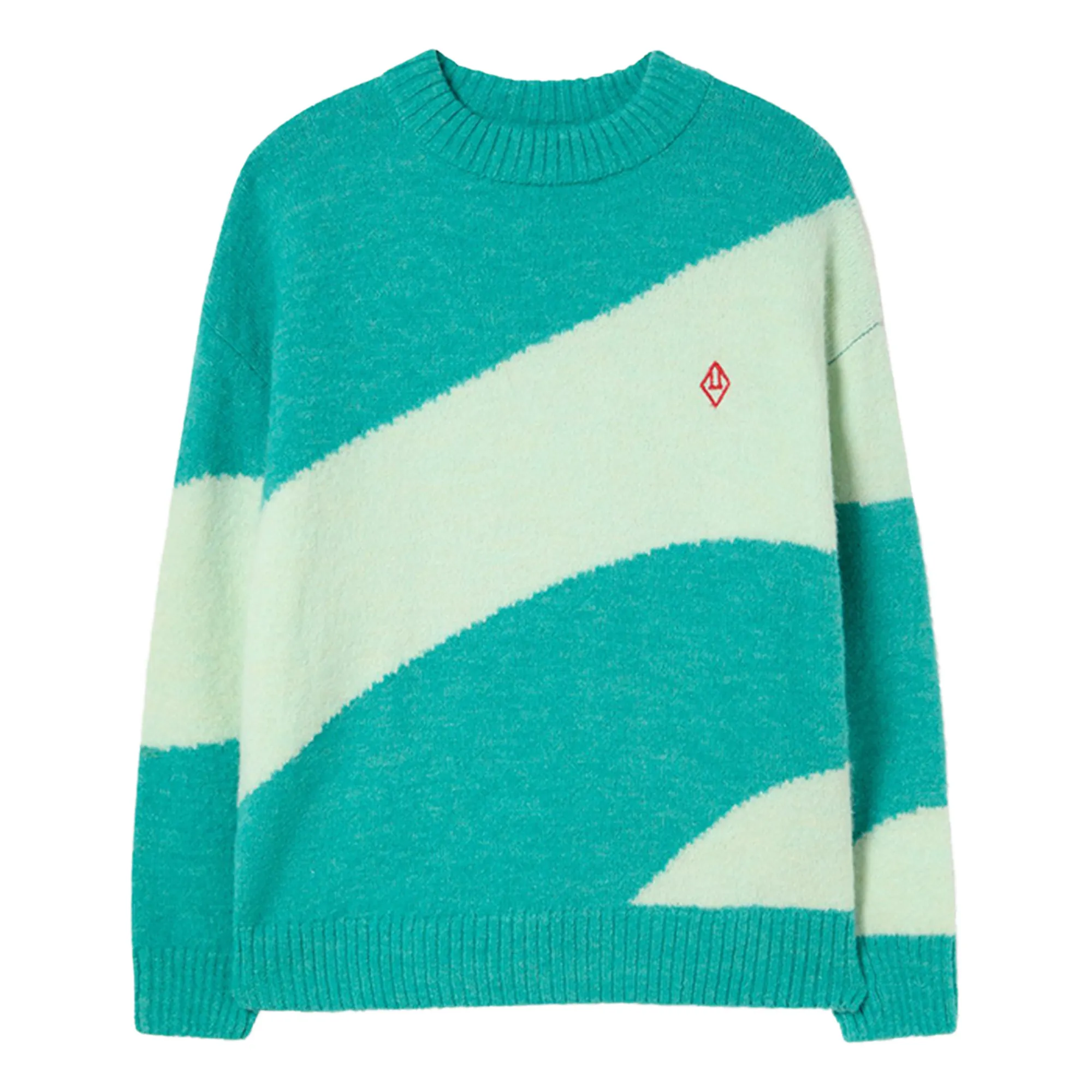 The Animals Observatory Turquoise Bull Two-Tone Jumper