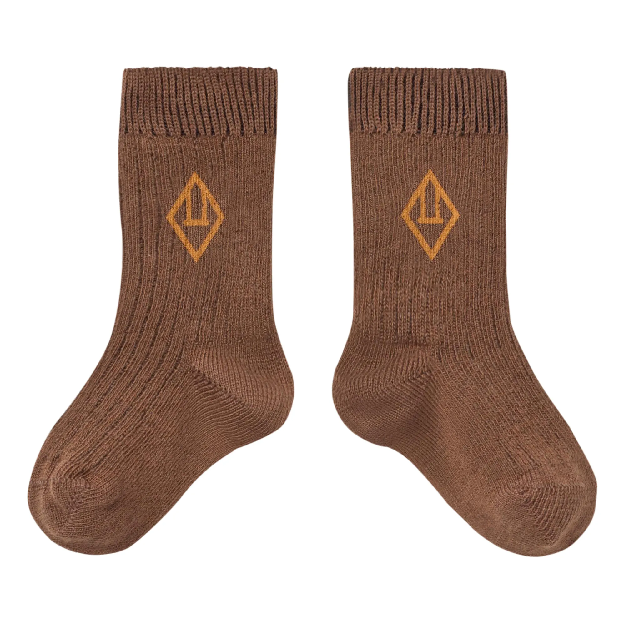 The Animals Observatory Chocolate Baby Snail Socks