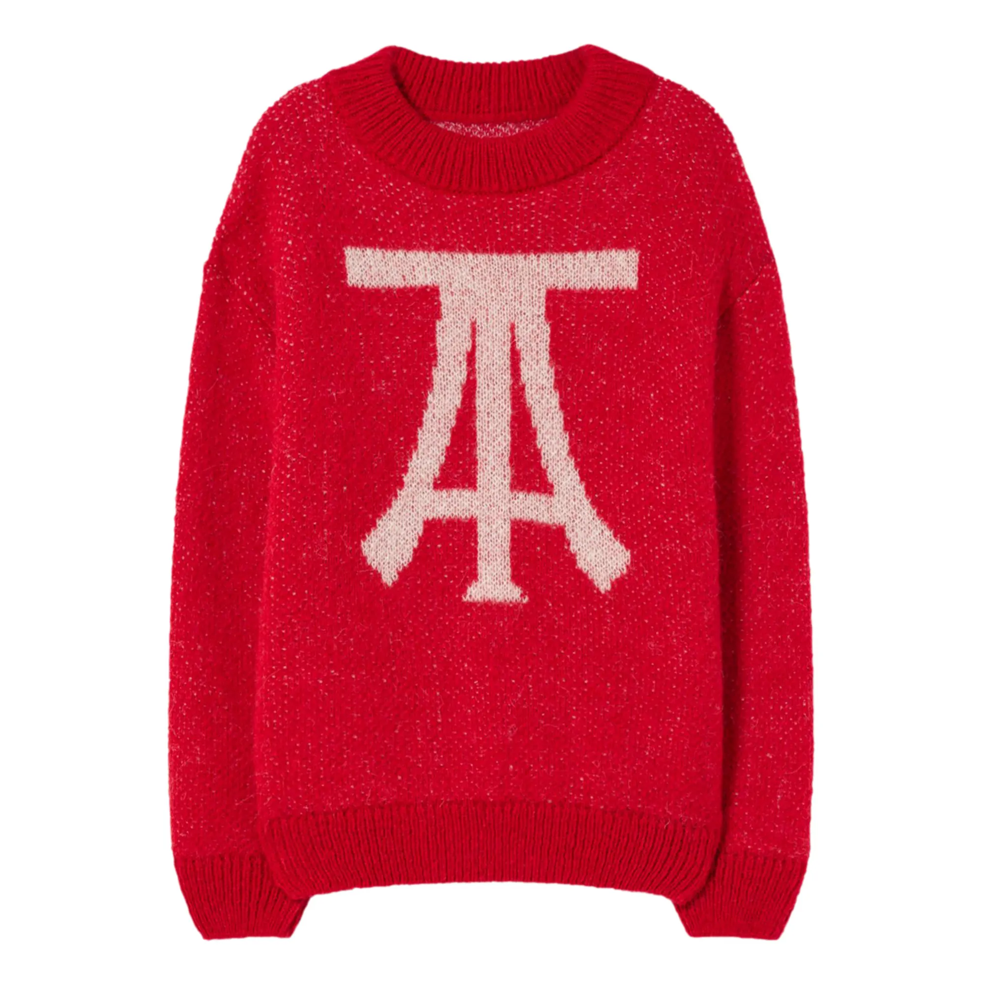 The Animals Observatory Red Plain Bull Jumper - X Smallable Exclusive