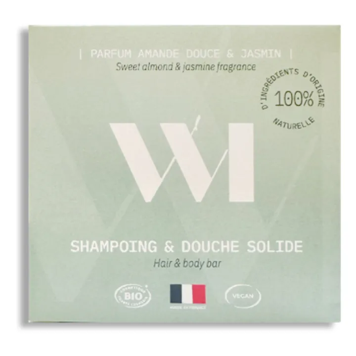 Body & Hair Solid Soap - Sweet Almond & Jasmine- Product image n°4