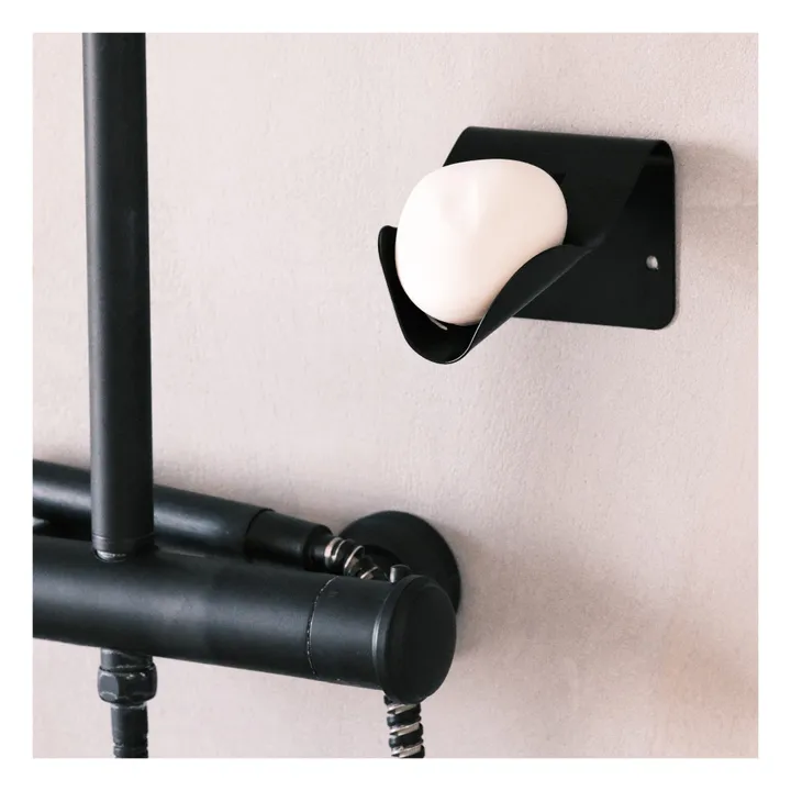 Support Savon solide en inox | Noir- Image produit n°2