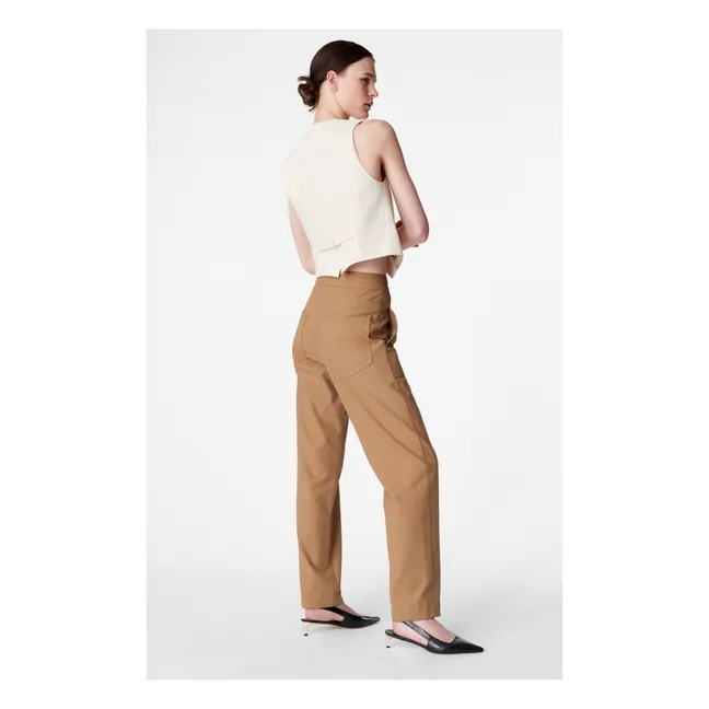 Gerade Hose Magnus | Beige