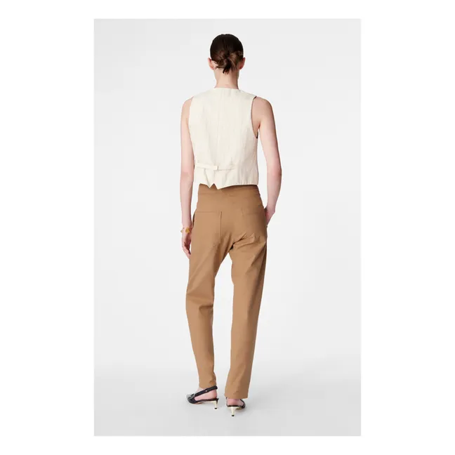 Gerade Hose Magnus | Beige