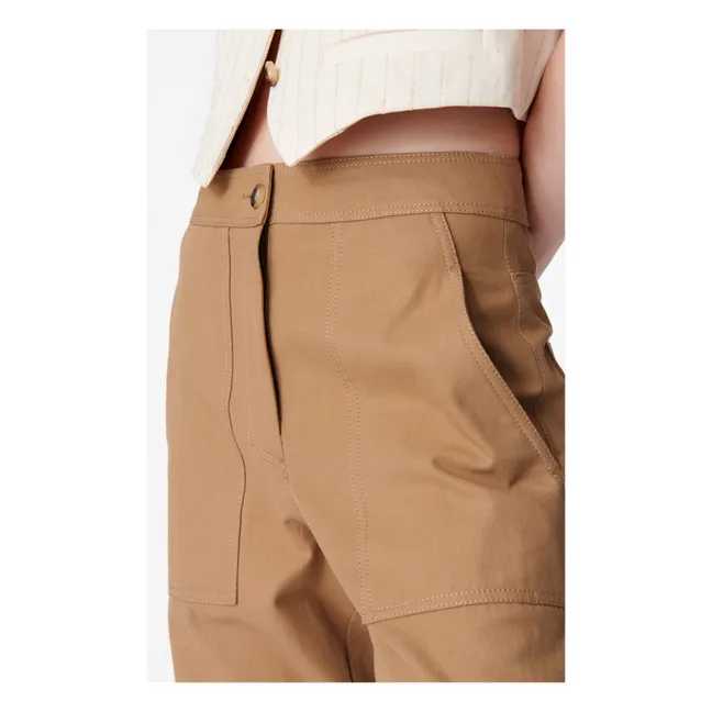 Gerade Hose Magnus | Beige