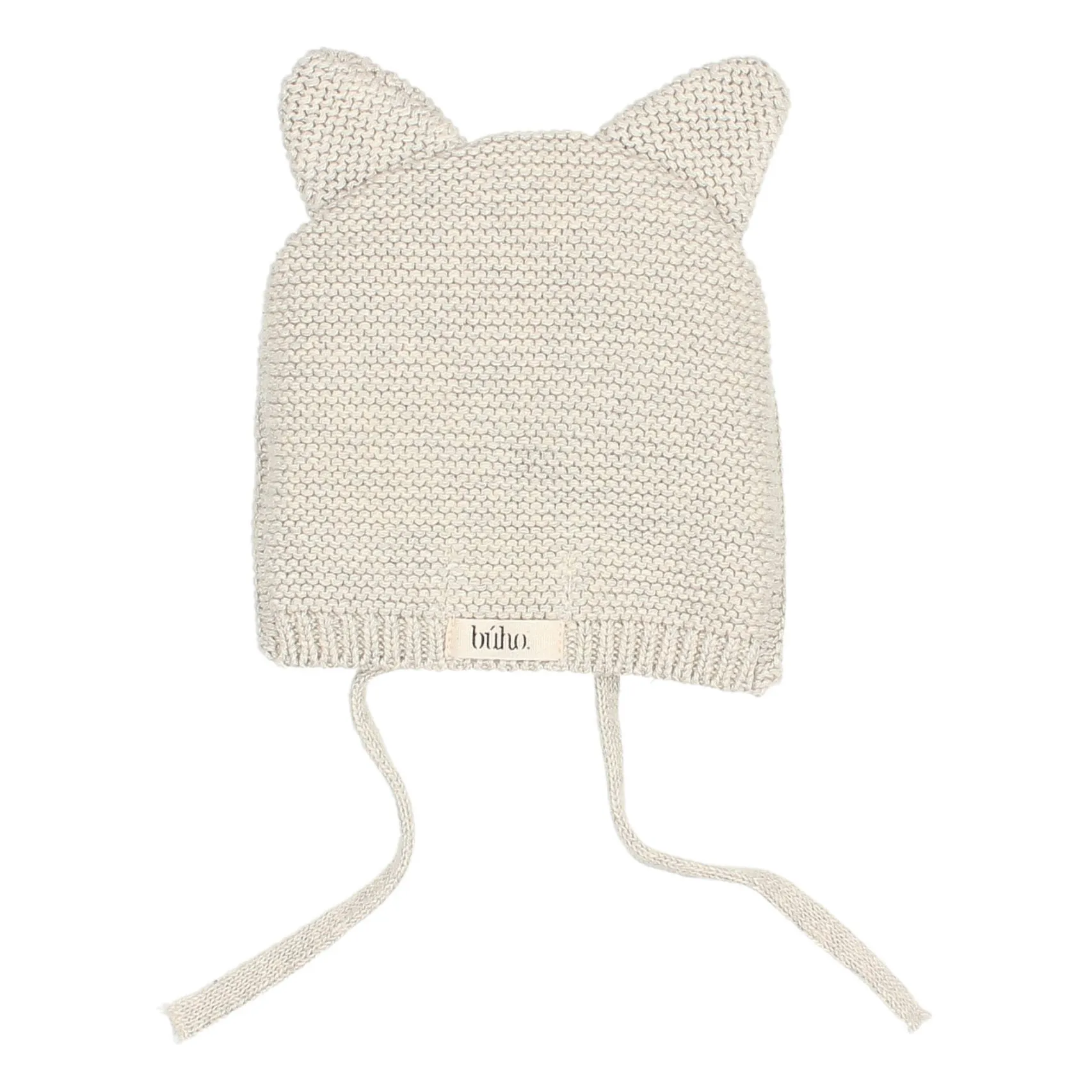 Búho - Bonnet Bébé - Coton Bio - 6/12 mois - Ecru