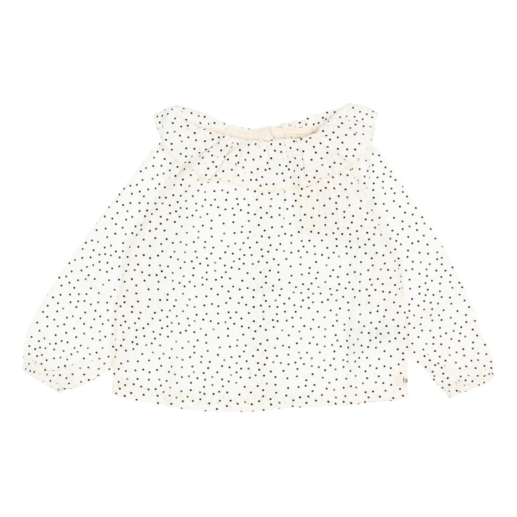 Búho Ecru Organic Cotton Blouse