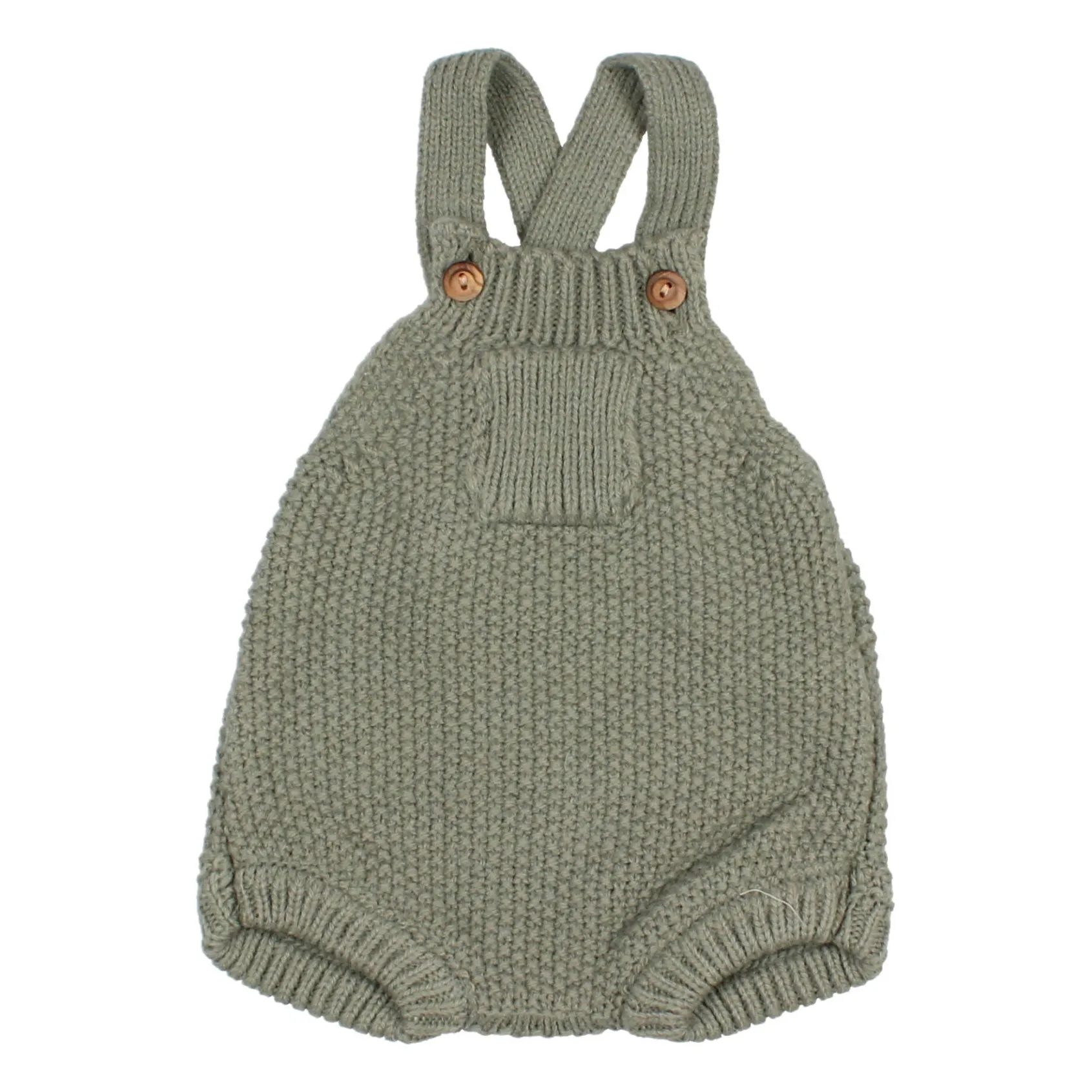 Búho Sage Knitted Romper