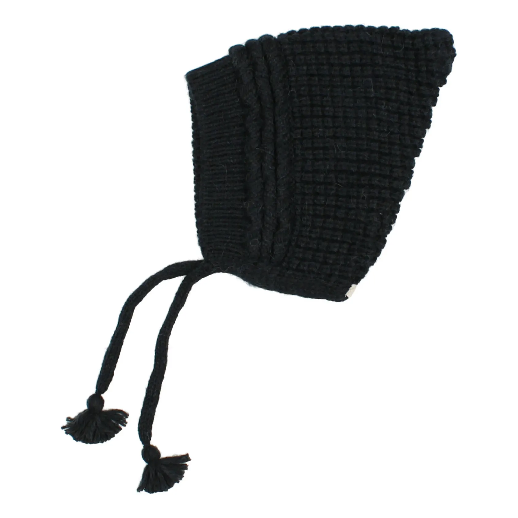 Búho - Bonnet - Laine/Alpaga - 3/9 mois - Bleu nuit