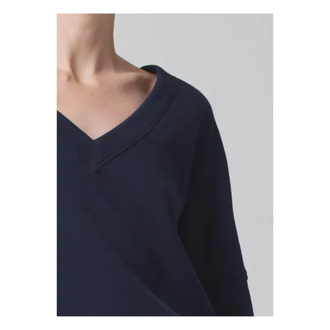 Ronan sweatshirt | Navy blue