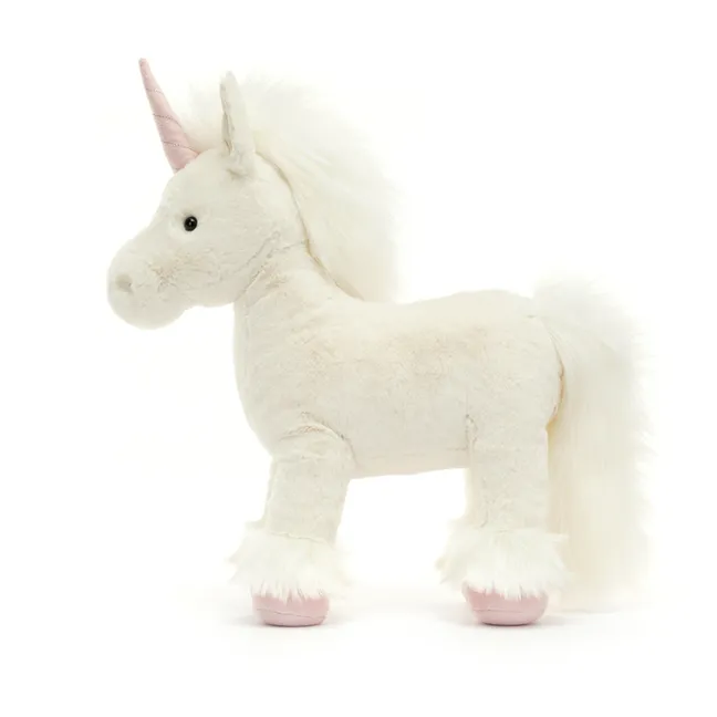 Peluche unicornio  | Blanco