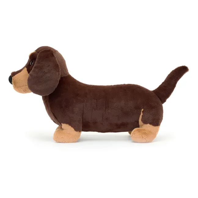 Otto Sausage Dog Plush | Brown