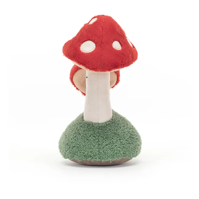 Lustiges Plüschtier Pilze | Grün