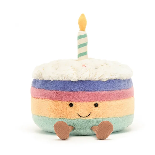 Plüschtier Rainbow cake