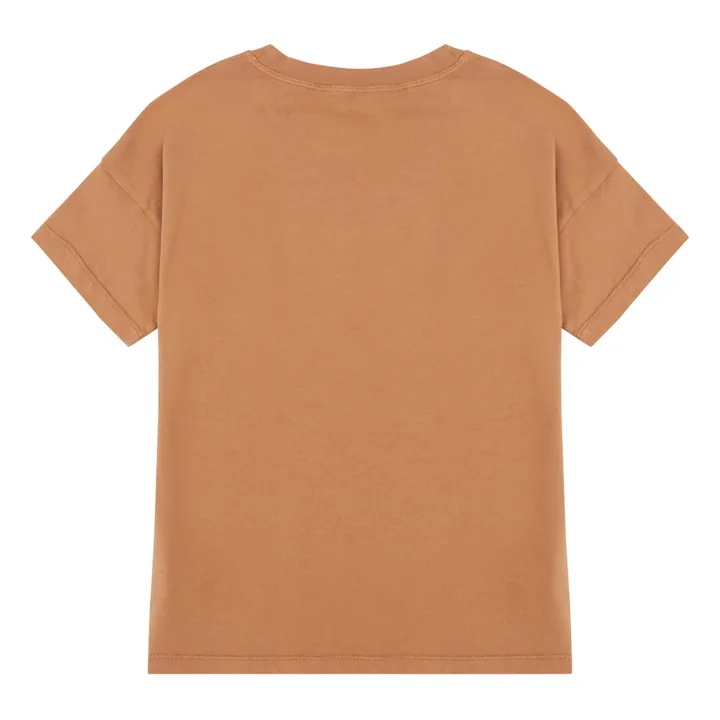 T-Shirt aus Bio-Baumwolle Romeu | Braun- Produktbild Nr. 2