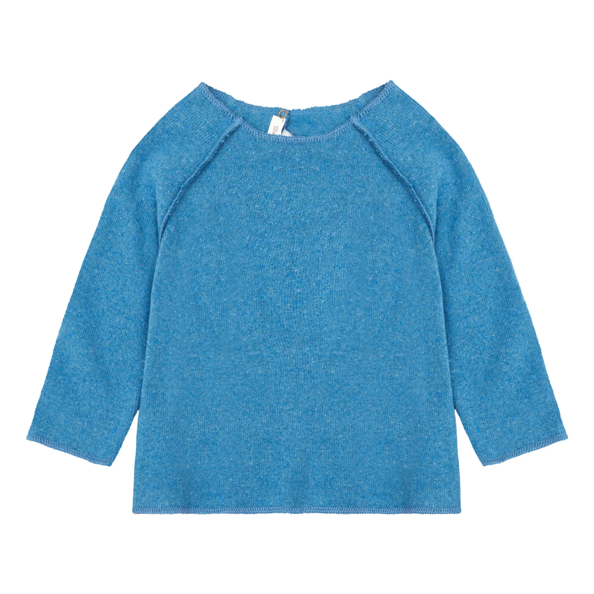 Zhoe & Tobiah Blue Baby Knit Jumper