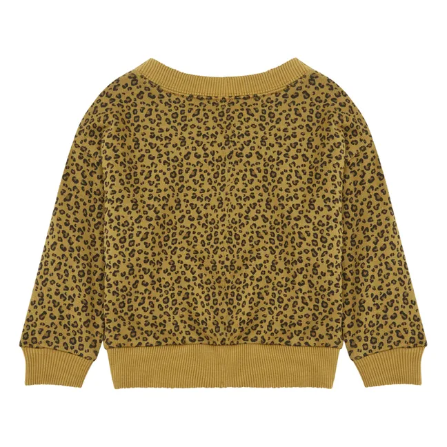 Sudadera Leopard Poppy | Camel