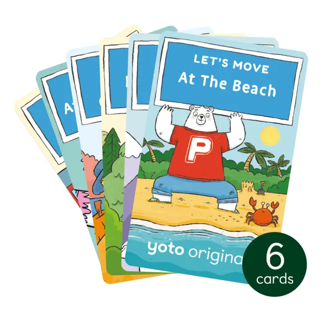 Cartes Yoto Let's Move on Vacation