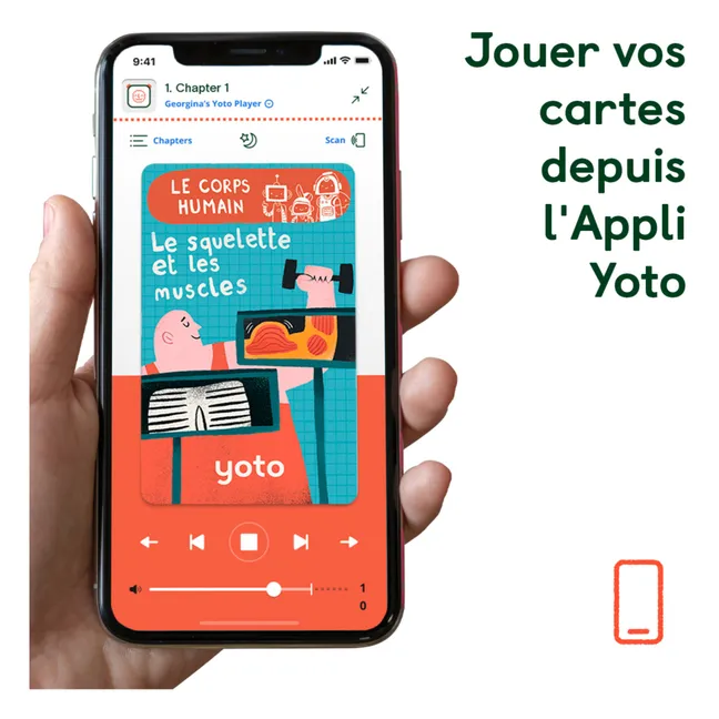 Cartes Yoto Le Corps Humain - Pack de 8