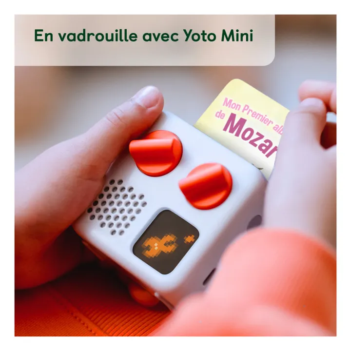 Jaffzora – Organisateur De Cartes Yoto – 120 Pochettes – 18x4,5x22 Cm – Zippé – Orange – Imperméable