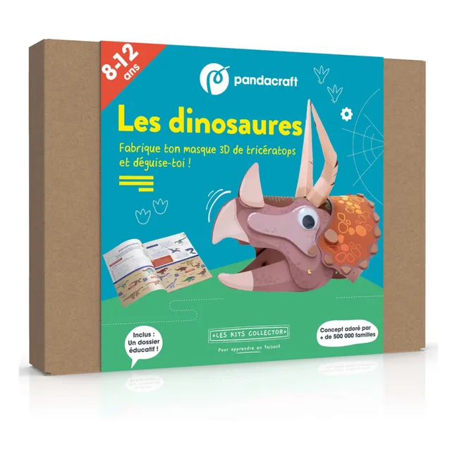 Kit educativo y creativo Triceratops