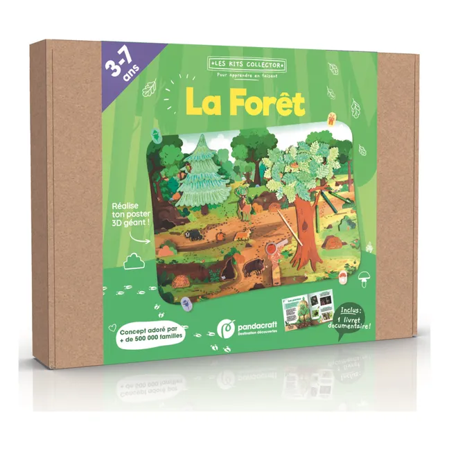 Forest educational and creative kit - 3/7 years