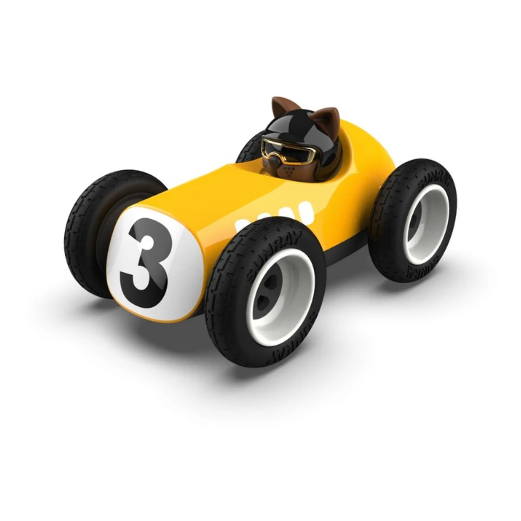 Voiture Egg Karlos | Jaune- Image produit n°0