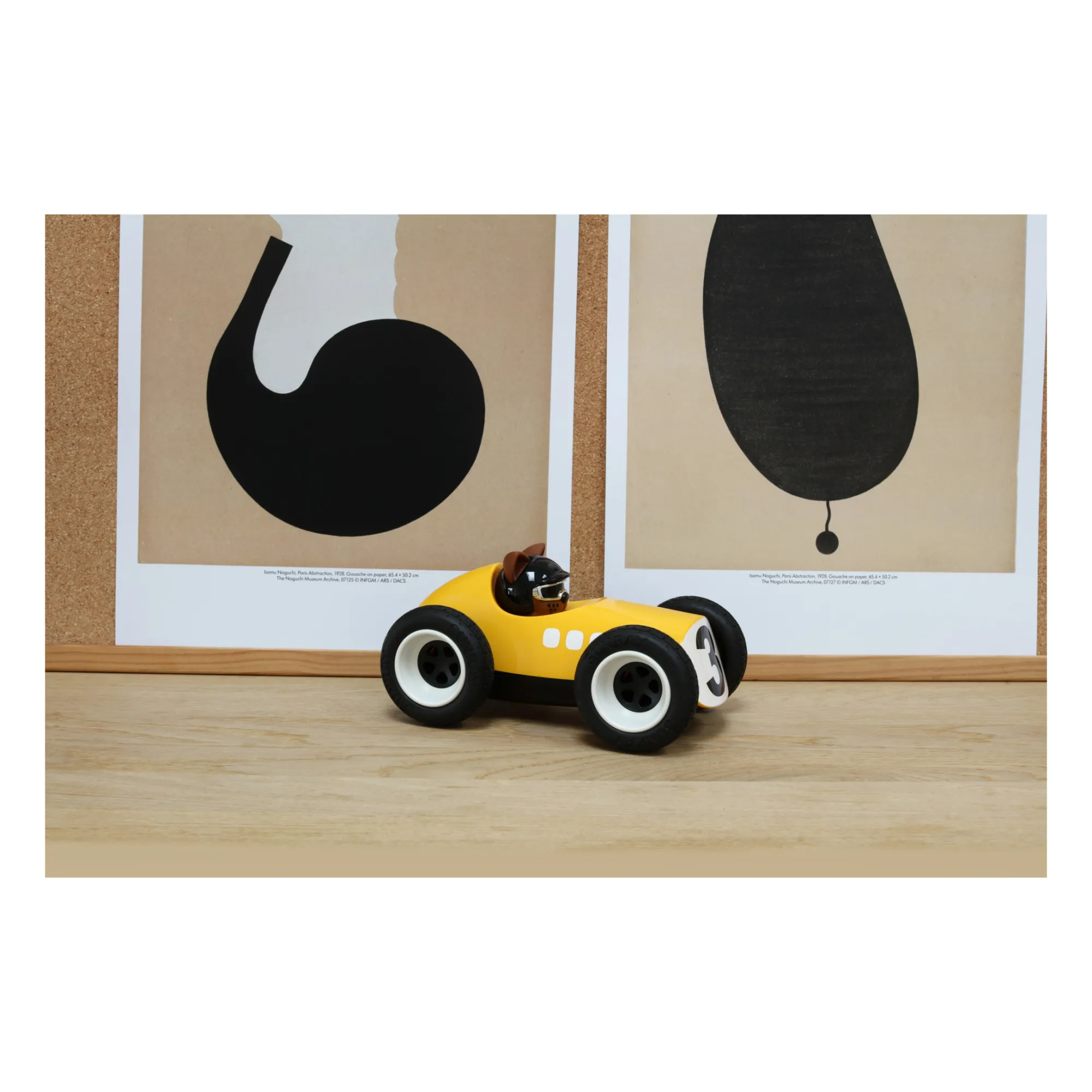 Voiture Egg Karlos | Jaune- Image produit n°3