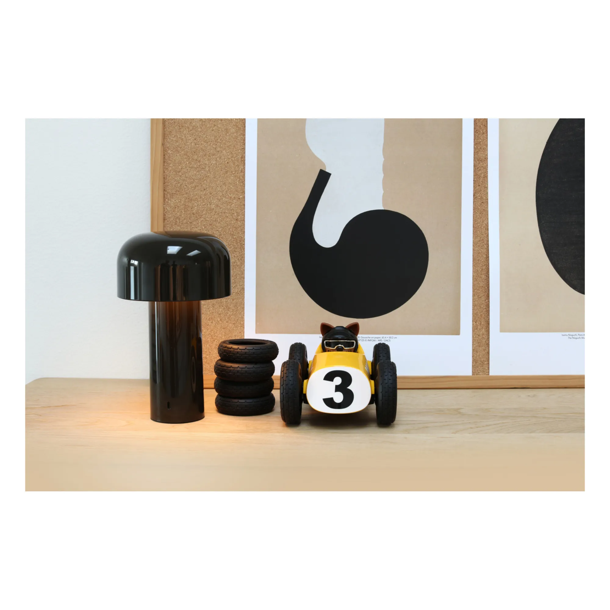 Voiture Egg Karlos | Jaune- Image produit n°2