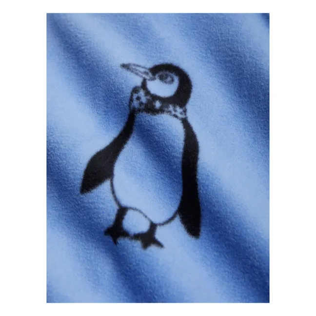 Chaqueta polar de poliéster reciclado Penguin | Azul