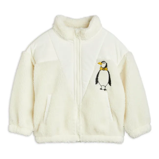 Jacke aus recyceltem Polyester Pinguin | Seidenfarben