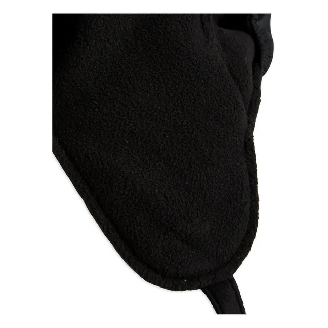 Kappe Alaska aus recyceltem Polyester | Schwarz