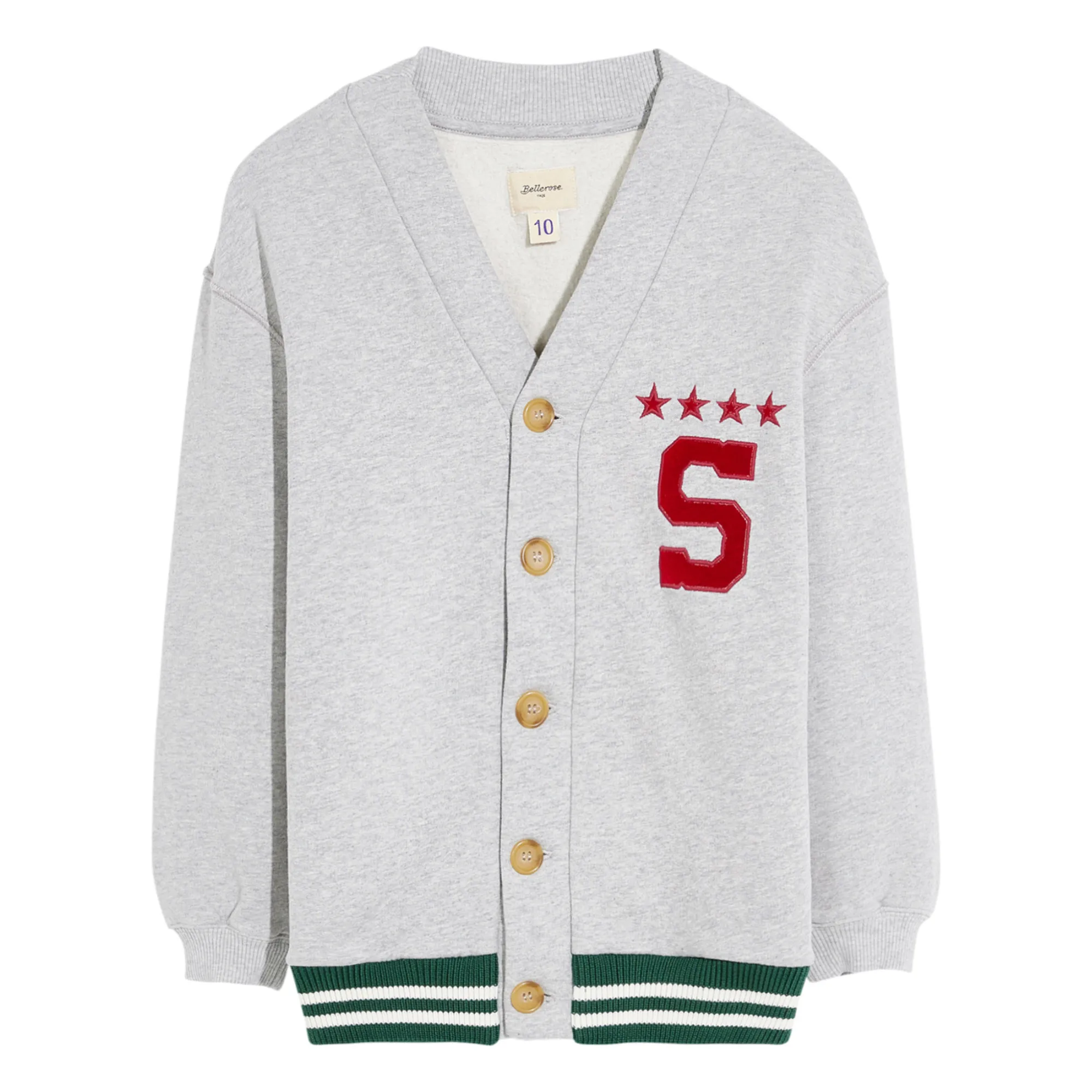 Bellerose Heather Grey Sander College Waistcoat