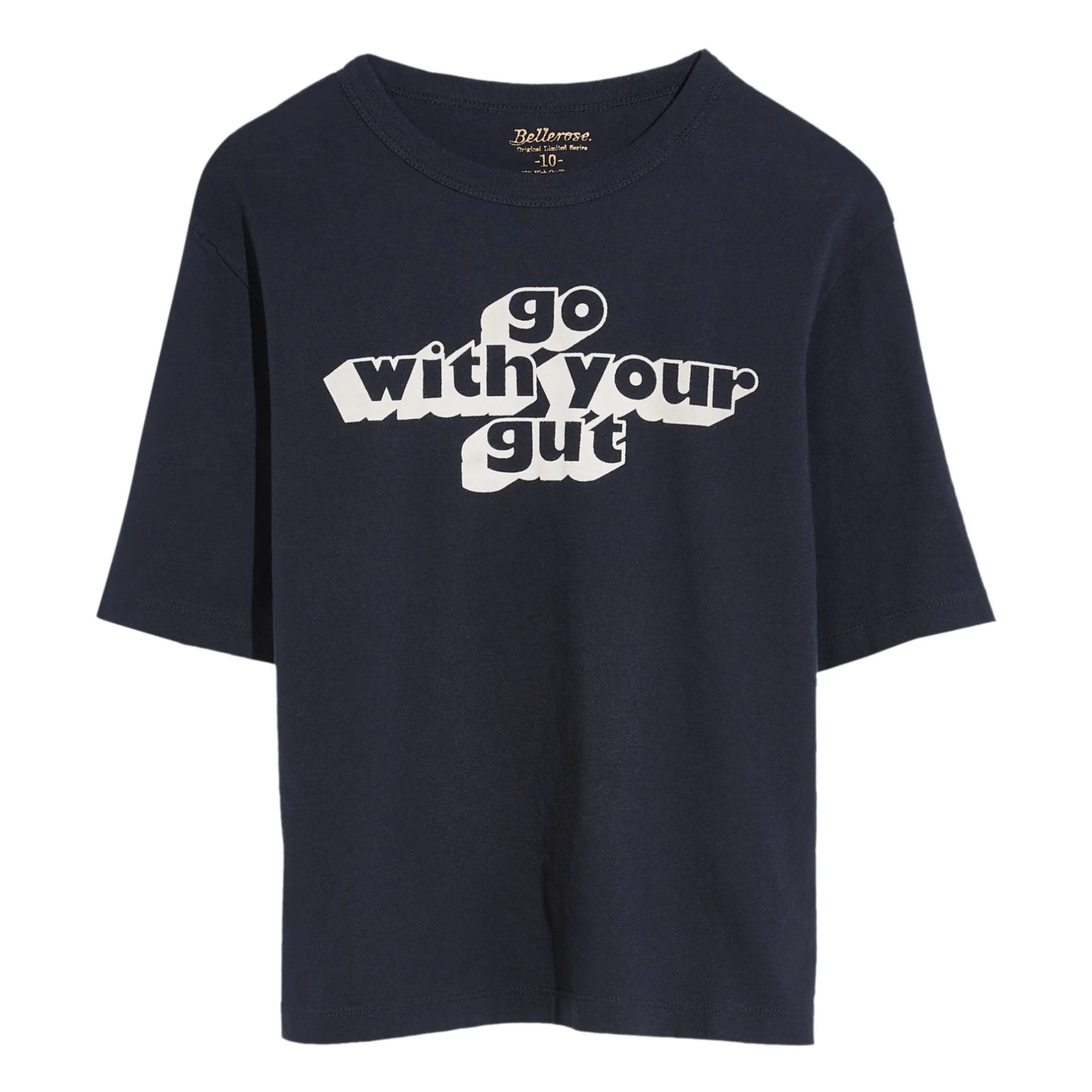 Bellerose Navy Blue Go Milow T-Shirt