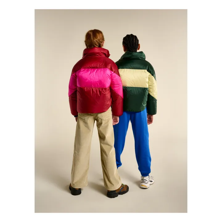 Hoover down jacket | Cherry red- Product image n°3