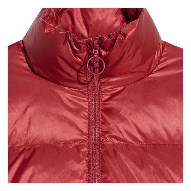Hoover down jacket | Cherry red