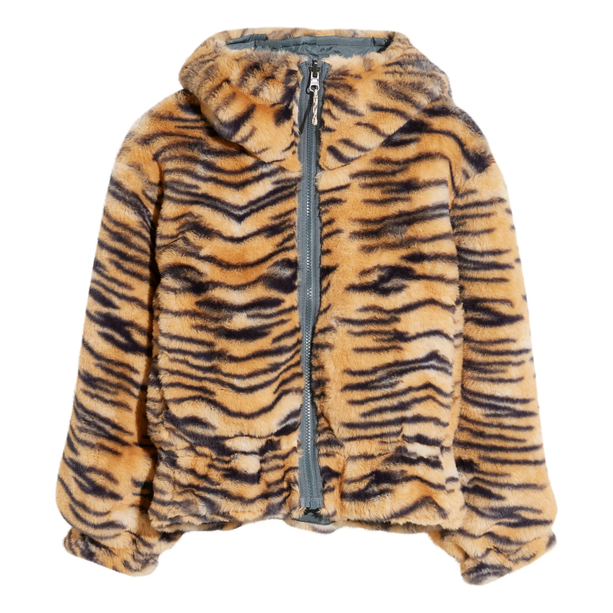 Bellerose Grey Blue Habitat Reversible Jacket