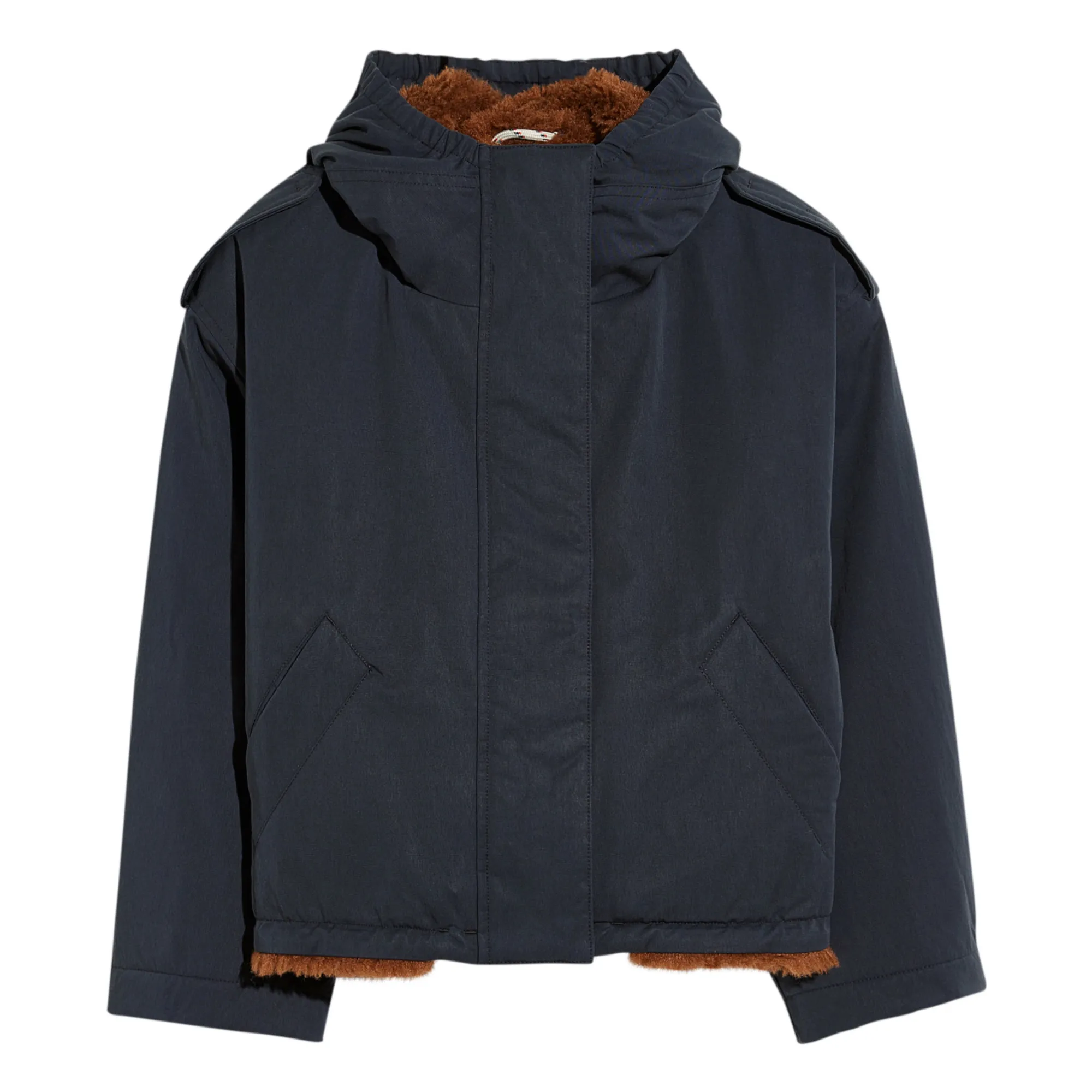 Bellerose Navy Blue Hollow Jacket